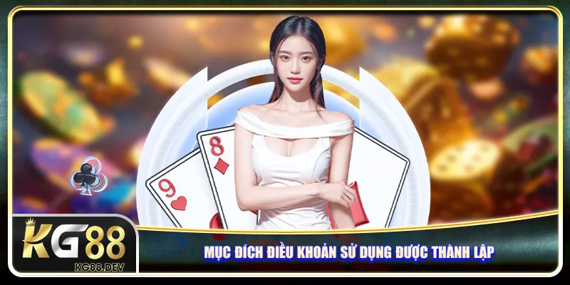 Mục đích điều khoản sử dụng được thành lập