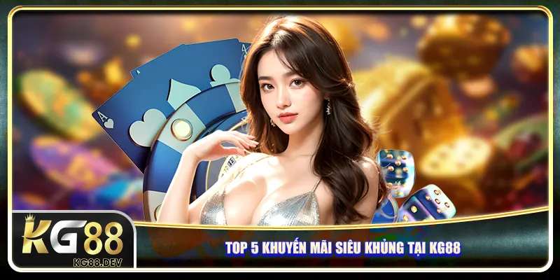 Top 5 khuyến mãi siêu khủng tại Kg88